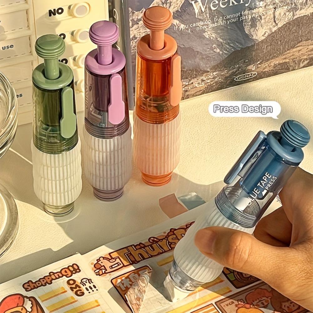 1PC Retractable double-sided tape set, made of PE material, not waterproof, for scrapbooks.
