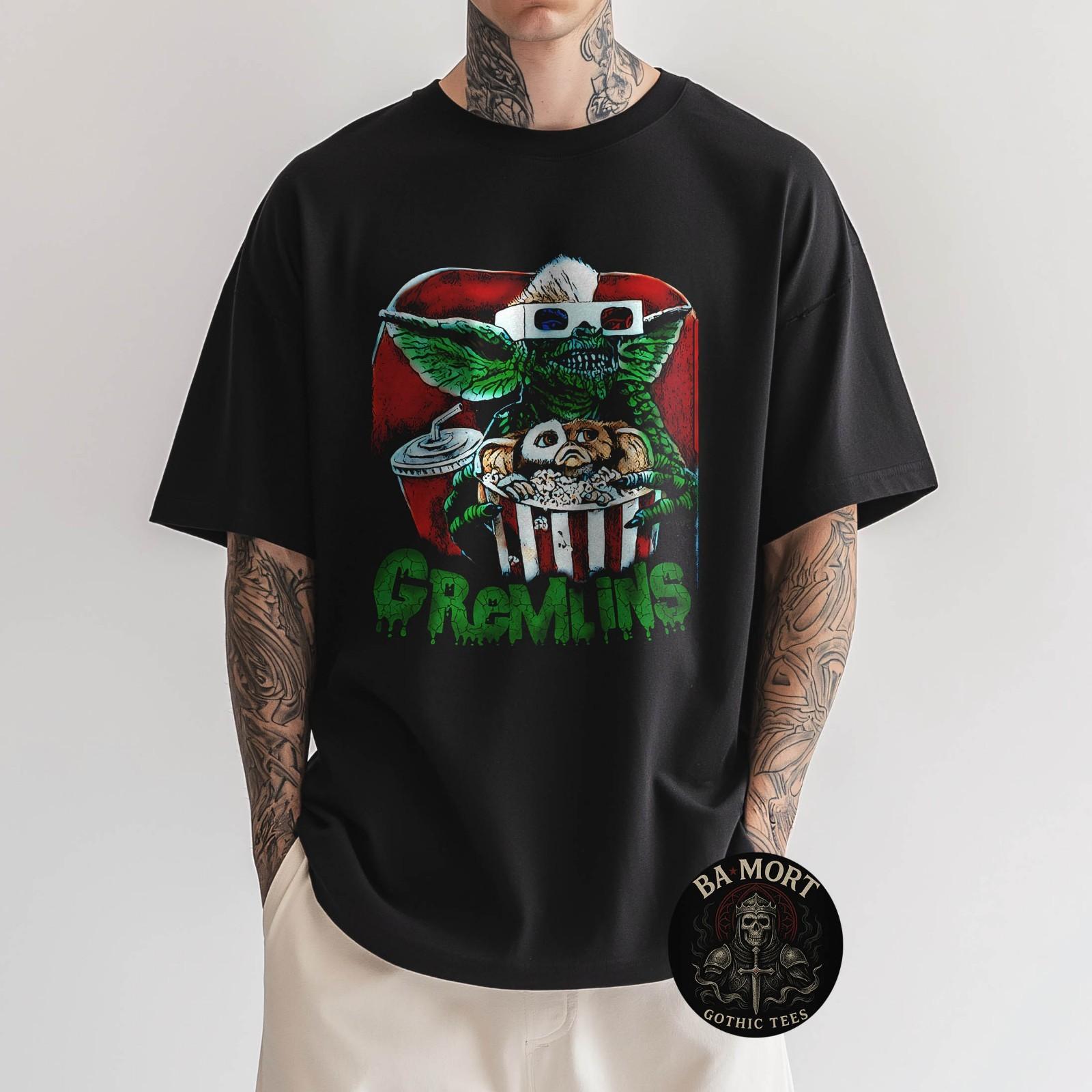 Gremlins Classic Horror Comedy Fan Apparel T-Shirt S