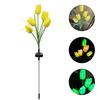Solar Landscape Lights Outdoor Garden Lawn Lamp Tulips Pathway Flower for Outside