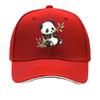 Unisexs Vintage Panda Print  Lettering Retro Baseball Cap  Lightweight Adjustable Hat Suitable for C Sandwich Baseball Cap