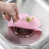 1PC Creative Kitchen Sink Anti-clogging Floor Drain Sewer Filter Flower-shaped Silicone Floor Drain Kitchen Tools