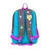 coral high Kinder-Schulrucksack mit vier Fächern, grau, blau, rosa, Anime-Muster, USB-Anschluss 23837