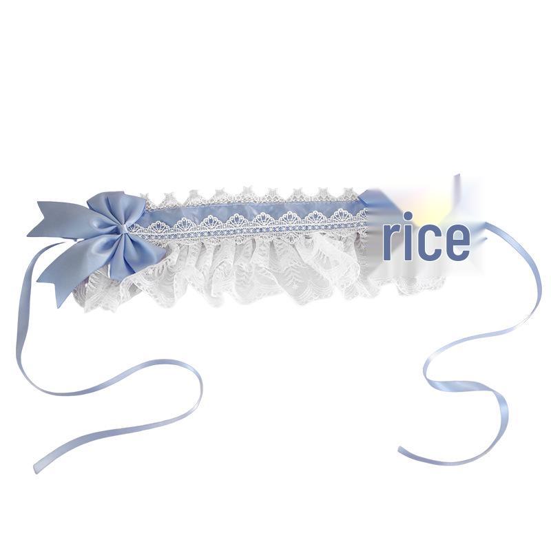 Sweet Lolita Lace Bow Hairband - Soft Girl Accessory