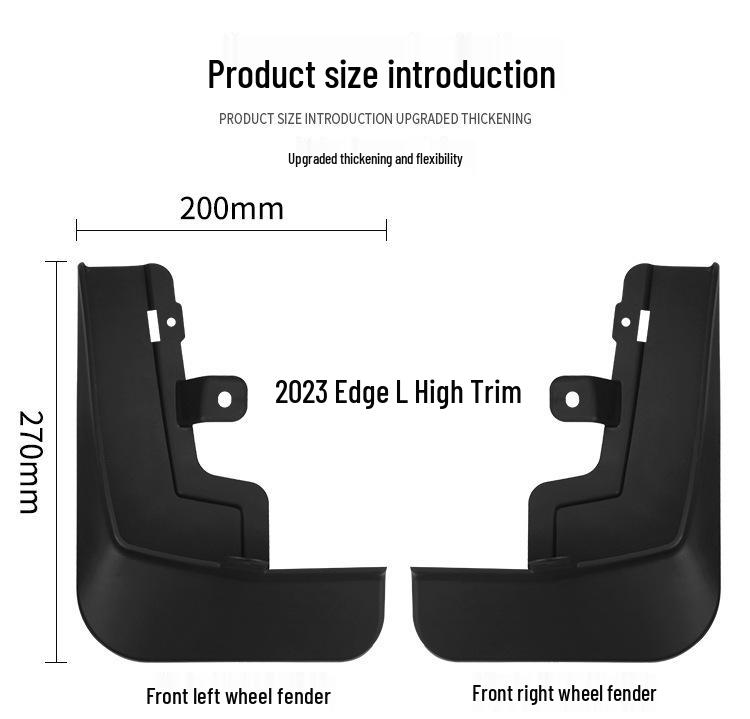 Ford Edge L 2023-2025 Premium Kotflügel für Reifen - Auto Zubehör Modifikationen