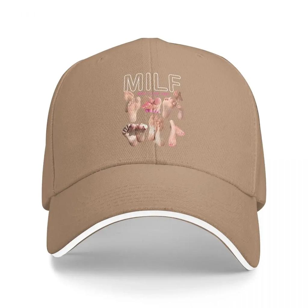 MILF Unisex I Love Feet Funny Meme Baseball Caps Outdoor Unisex Hats