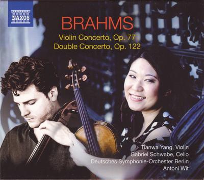 CD J. BRAHMS - Violin Concerto Op.77/Dou  8573772 Naxos 2019 Europe Classical Used