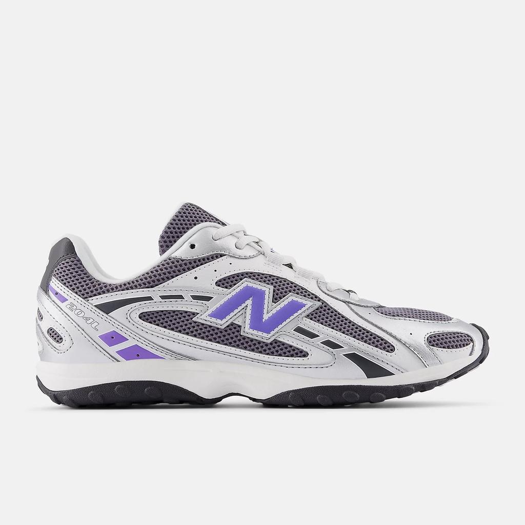U204L1N5 New Balance 204L Silber Metallic Elektro-Indigo YKK (Herren)