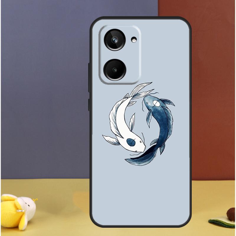 

Koi Fish Yin Yang For Realme GT7 Pro GT6 C61 C67 C63 C71 C55 C51 C65 C53 C75 10 11 12 13 14 15 Pro Plus Case Realme C63 4G