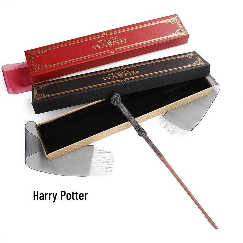 Harry, Malfoy, and Hermione Magic Wand Toy with Metal Core for Halloween
