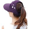 1Pc Outdoor Sun Hats For Women Big Wide Brim Sweatabsorbing Breathable Sportswear Sun Hat Uv Protection Cap Beach Packable Visor