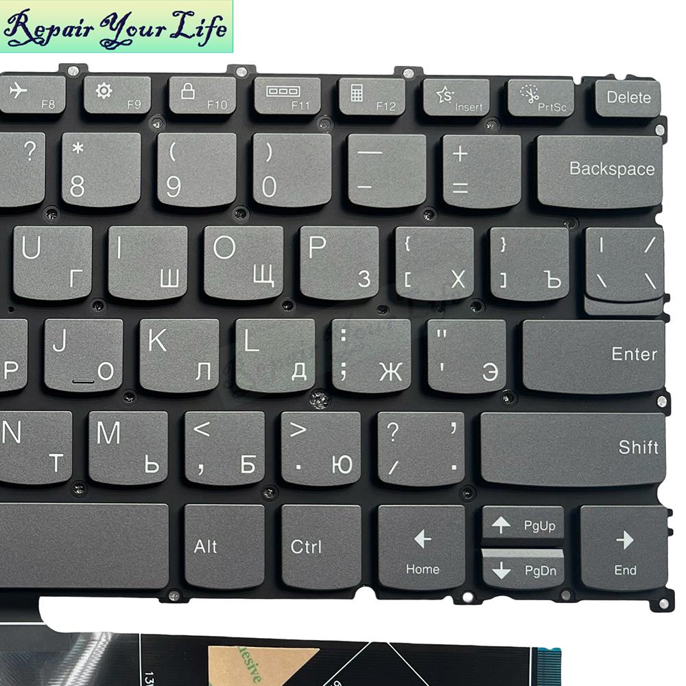 RU Russian Backlit Keyboard for Lenovo ThinkBook 13s G4 ARB 13s G4 IAP Yoga 6-13ALC7 82UD 6-13ABR8 SN21E71201 Keyboard F10 Lock