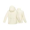Skechers Warmth Resistant Durable Woven Hooded Jacket Soft Sport Comfortable Commuter Versatile Casual Set Women Outerwear Corn-White P125W013-01PJ