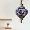 Turkish Moroccan Mosaic Hanging Ceiling Lamp E27 Exotic Turkish Style Classical Homestay Chandelier Romantic for Bar Home Hotel