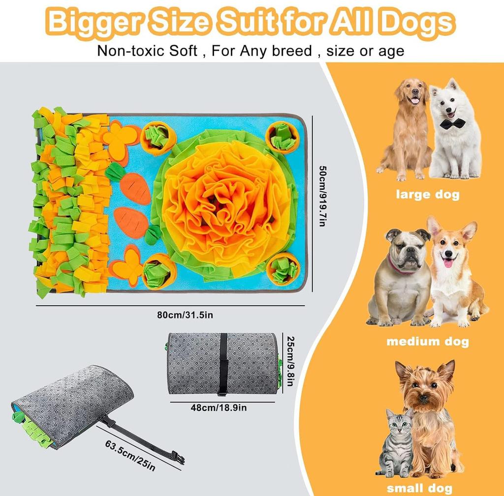 Pet Scent Pad Dogs Consume Energy Eating Puzzle Slowly Sniff, Found That Food Can Be Cleaned, Very Durable