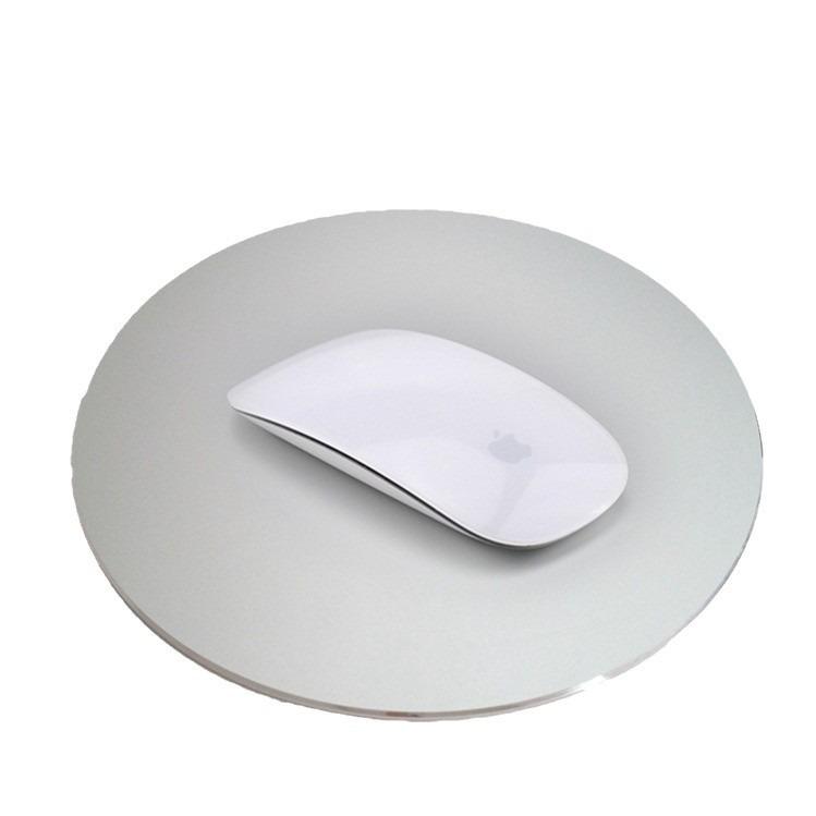 Large Non-slip Stain-resistant Aluminum Mouse Pad, 220x180mm, Customizable