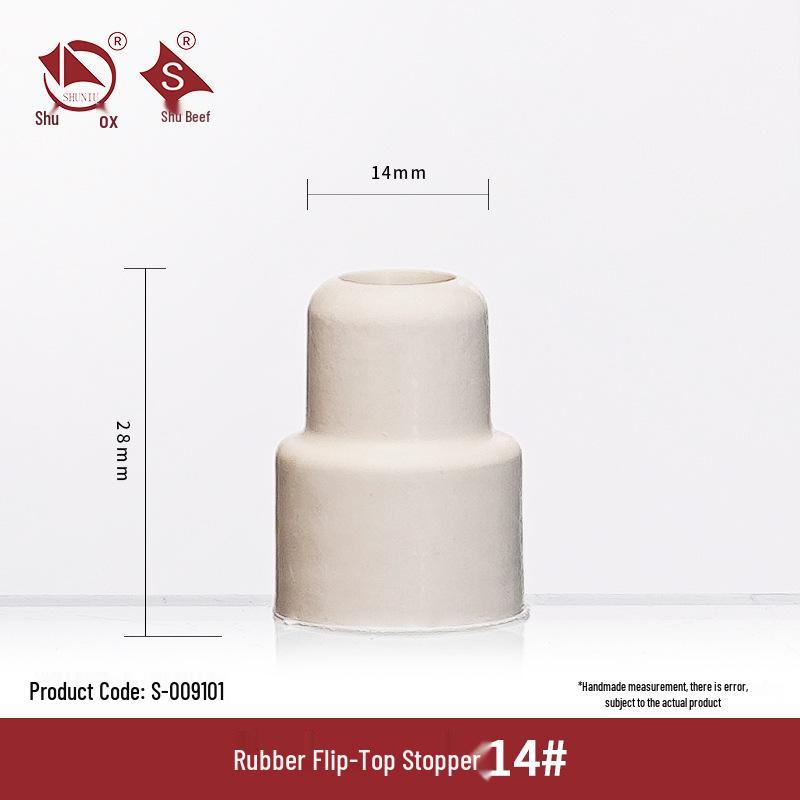 

Стандартная пробка-заглушка с откидной крышкой 14/19/24# из силикона для лаборатории с резьбовым горлышком