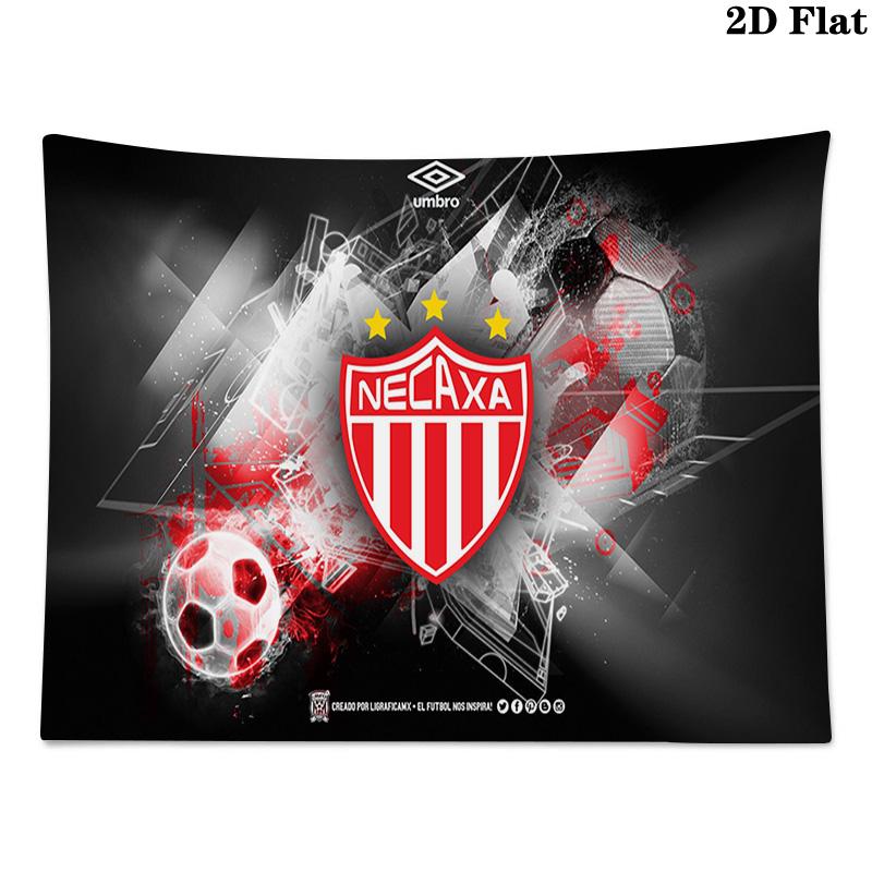 Necaxa Fc Wall Tapestry Aesthetic Wall Hanging Printed Fabric Blanket Decorative Tapestries for Bedroom Living Room Home Decor