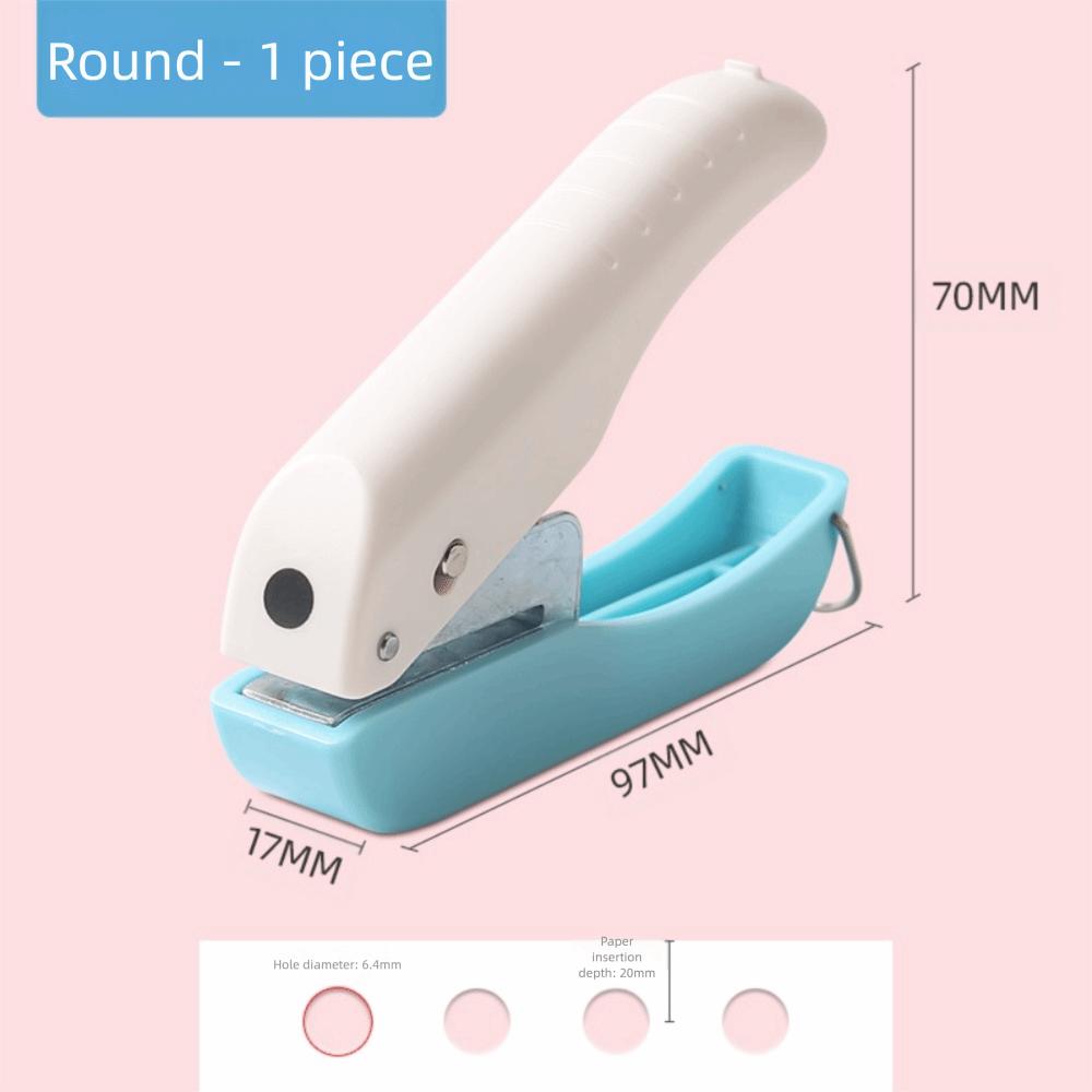 4mm Paper Puncher Handheld Hole Punch High Quality Paper Punching Machine  for Tags