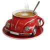 Beetle Car Coffee Mug Funny Semi Truck Heat Resist Coffee Cup Resin Creative Tea Cups Handmade Unique Drinkware for Home Kitchen