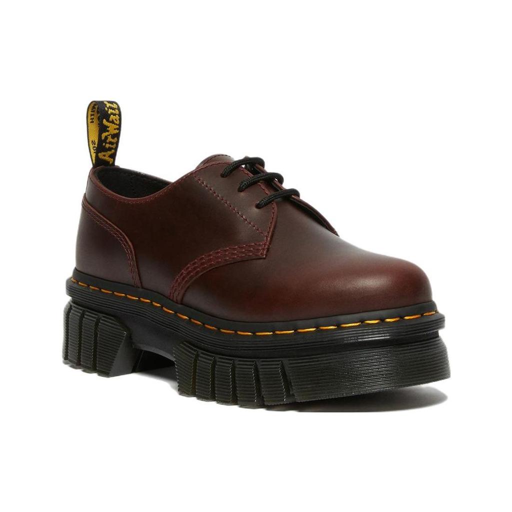 Dr. Martens Leather Casual Shoes Women Shoes Burgundy 27815211