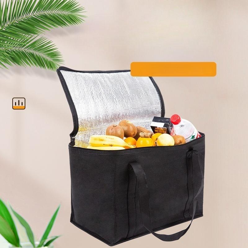 Portable Lunch Cooler Bag Folding Insulation Picnic Ice Pack Food Thermal Bag Drink Carrier Insulated Bags Beer Delivery Bag
