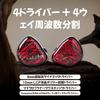 HiFiGo Kinera Celest Yaksha Wired Hybrid Monitor Earphones HiFi Sound Detachable for Musical Instrument TV and Mixing In-Ear (2DD+1BA+1MPD), In-Ear