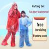Einteiliger Einweg-Regenmantel & Regenhose für Erwachsene & Kinder für Wassersport