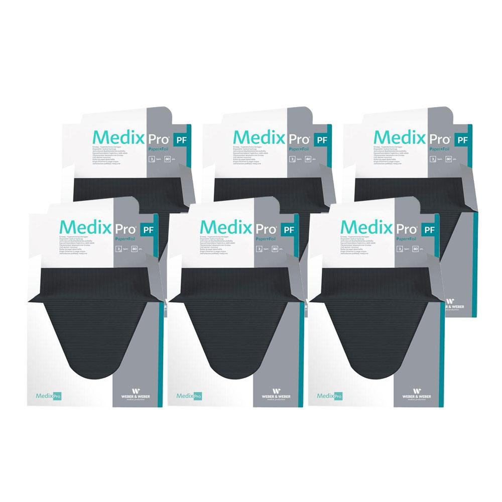 Hygienic Pad 33cm X 48cm Black Foiled 54g Medixpro 480 Pcs