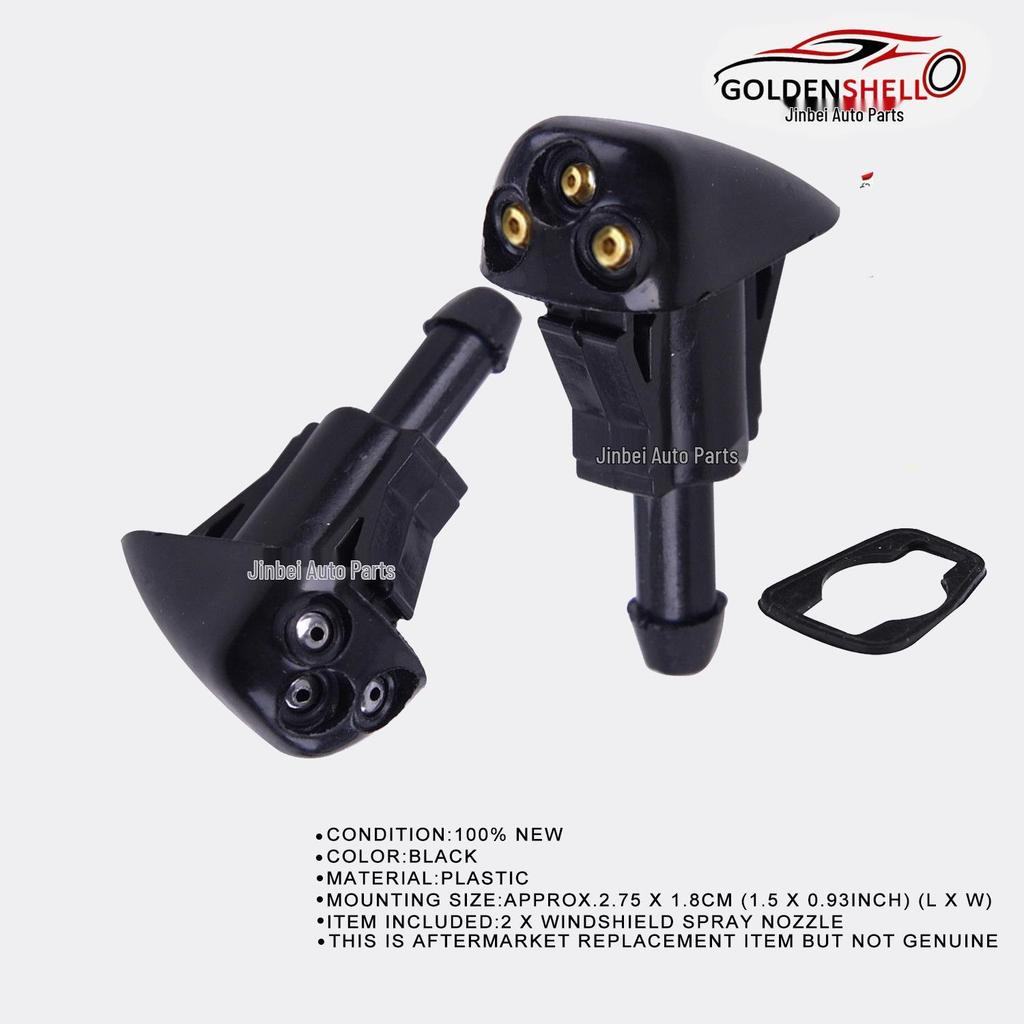 Front Windshield Washer Nozzle for Hyundai Elantra, Kia Accent, Opirus, Optima (98630-3K500)