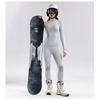 Womens Ski Suit Thermal Compression Base Layer Sweat Wicking Quick Dry Skiing Outfit Fitness Activewear Set
