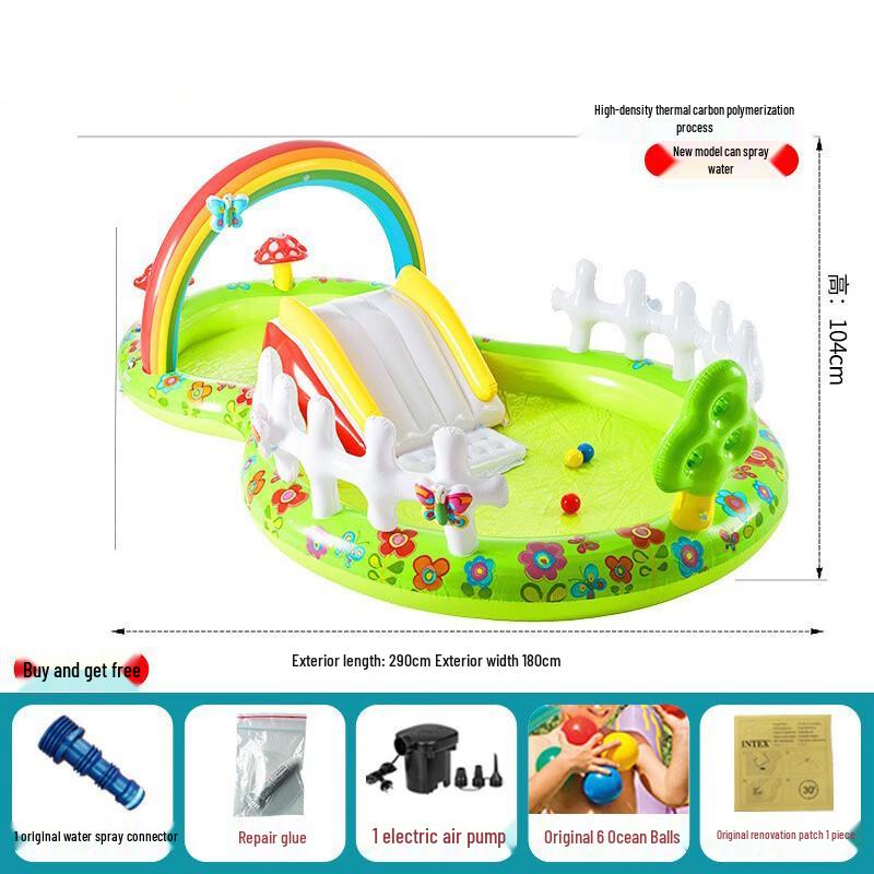 Inflatable Outdoor Water Play Center
