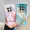 Luxury Case For Redmi 14C 4G 14R 5G A4 Note 14 Pro 5G Poco C75 Fundas Marble Art Pattern Soft TPU Protection Cover Shockproof