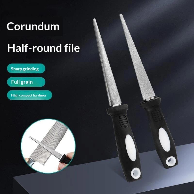 Diamond Sharpener Fast Sharpening Metal Double Sand File Wear Resistant for Scissors Garden Pruners Kitchen Knives Daily Use