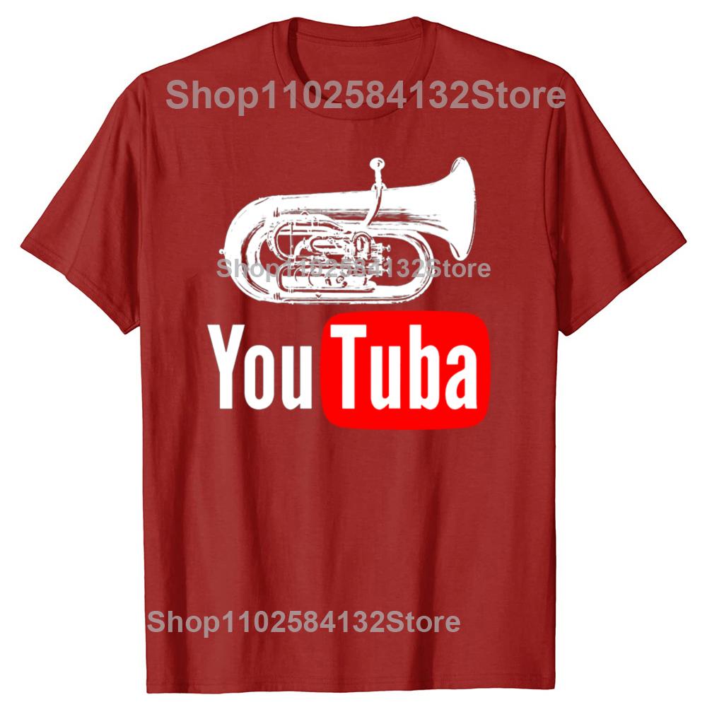 You Tuba Marching Band Trumpet Player Brass Marching Music T Shirts Graphic Short Sleeve Birthday Gifts Summer Style Tshirt S
