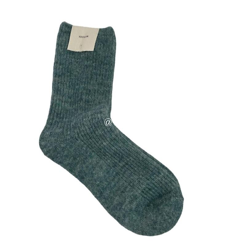 Girls Winter Fashion New Warm Wool In The Tube Pile Socks