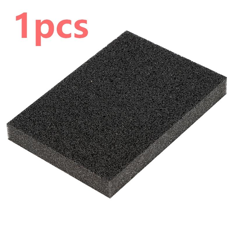 

1/3/5 шт. Черная наждачная губка для кухни, чистящее средство для чистки кастрюль, за исключением очагов ржавчины, губка для чистки кухни, аксессуары