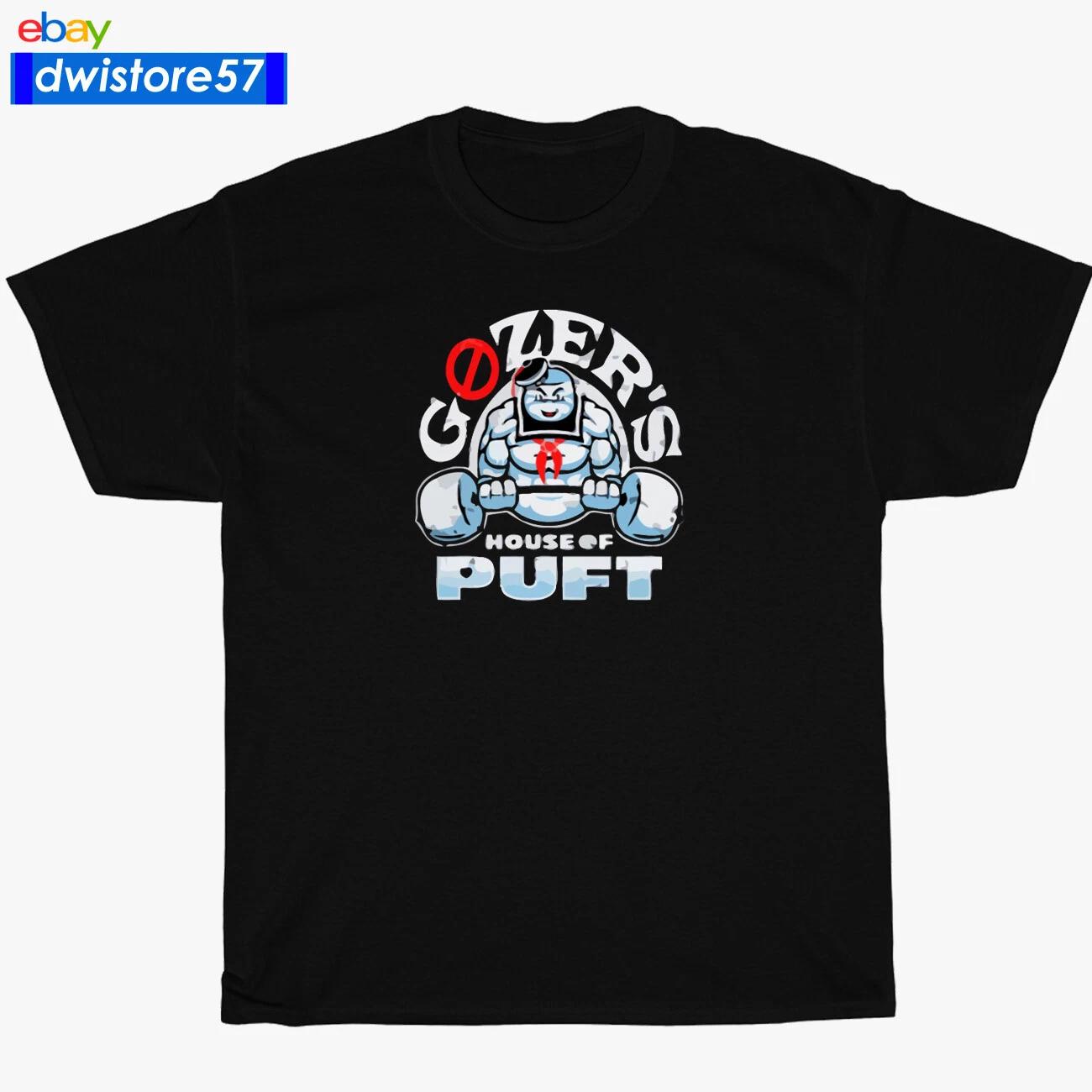 

New Shirt Gozers Gym Logo Black/Navy Men s T-Shirt S-5XL 4XL