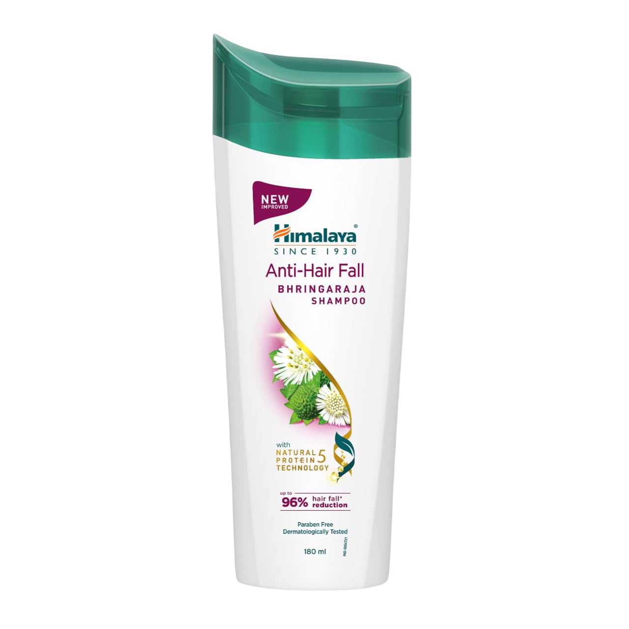 Himalaya Anti-Hair Fall Bhringaraja Shampoo 180 ML, Reduces Hair Fall, Makes Hair Healthy,for men and women 180 ML