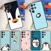 Penguin Phone Case For Samsung Galaxy S25 Ultra S23 S20 S21 S22 S24 FE S9 S10 Plus S24 Ultra Cover
