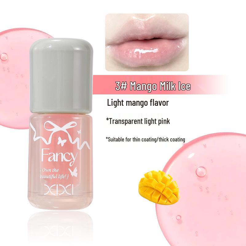 Xixi Lip Oil: Light & Moisturizing with Mirror Shine for Plump, Hydrated Lips. Perfect for Autumn/Winter To Prevent Dryness & Cracking.