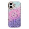 For iPhone 17 Case Compatible with MagSafe IMD Bling Glitter PC + TPU Back Cover