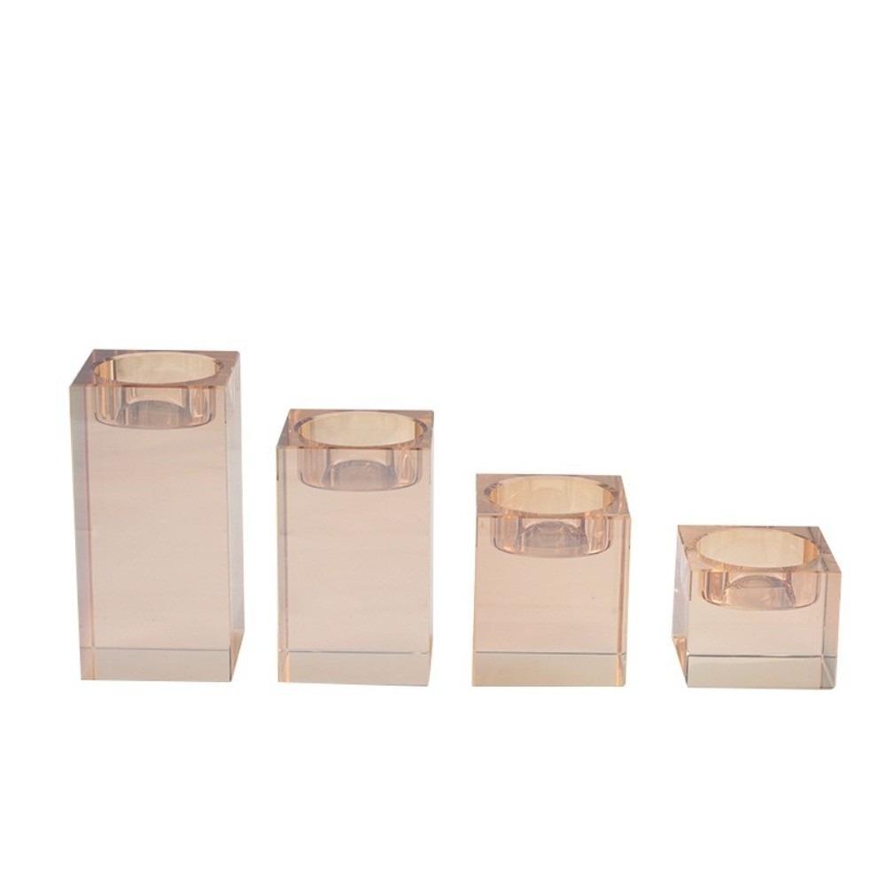 4/6/8/10 CM Candle Holders Romantic Single-Head Candle Stand Desktop Candlestick  Home Party