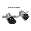 Black Dual/Quad Exit Tailpipe for Mercedes-Benz A-Class A200 A220 W177, A35, A45, AMG Rear Lip