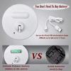 LED Makeup Mirror With Adjustable Dimming Rotating Storage USB Vanity Mirror Light Up Your Beauty Routine