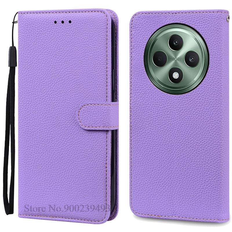 For Oppo Reno 12 FS 5G Etui Lommebok Lær Flip Cover For Oppo Reno 12F Etui Reno 12FS 12 F Reno12F Reno12 Fs Telefonetui Fundas