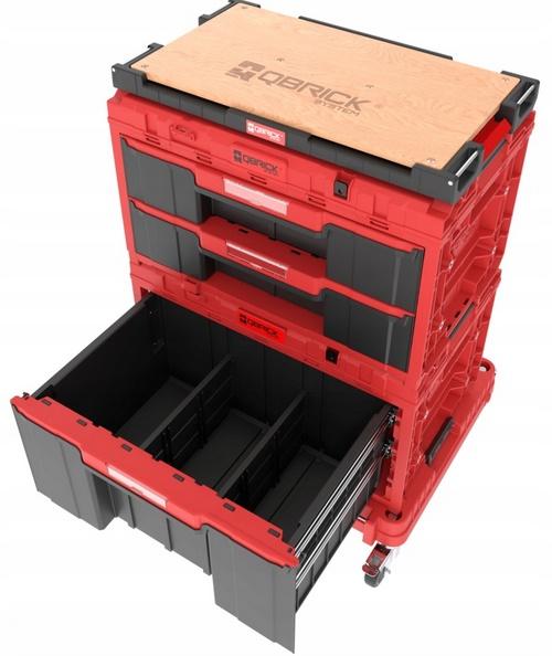 Set da Officina Qbrick System One a Cassetti 7, Cassetti - Cassetta N2480