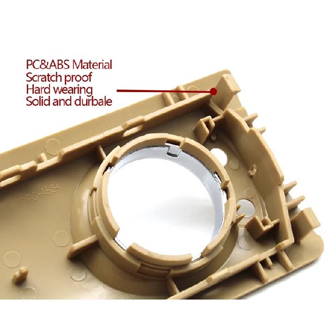 Car Interior Accessories Head Lamp Headlight Switch Button Cover Trim For Mercedes Benz W164 ML GL 300 350 450 500 2005-2011