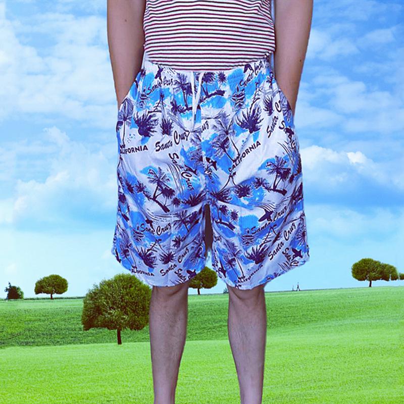 Men's Quick-Dry Camouflage Beach Shorts: European & American Style Swimming and Casual Wear