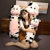 Lovely Milk Cow Plush Toys Cartoon Stuffed Animal Cattle Dolls Sleeping Pillow Girls Birthday Gifts