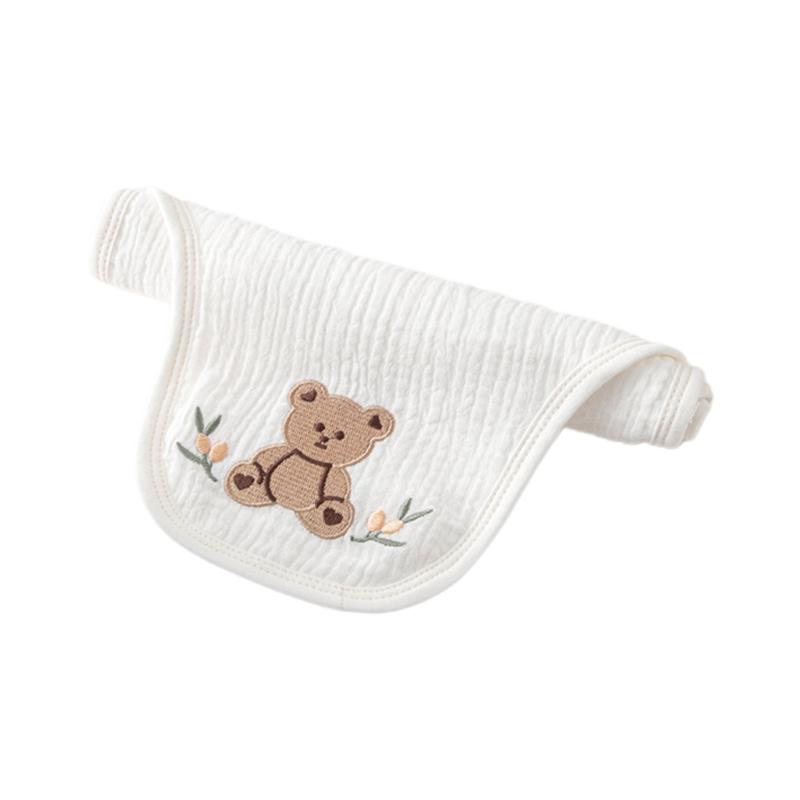 

Back Sweat Absorbent Towel High Absorb Back Towel Cartoon Embroidery Cotton Back Cloth Children Unisex Long Sweat Towel L